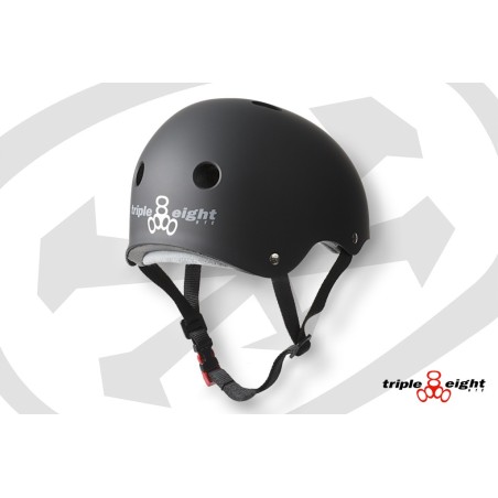 TRIPLE EIGHT Casque SWEATSAVER Black rubber