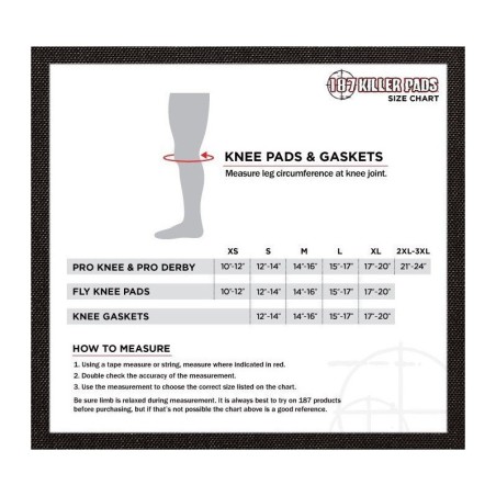 GENOUILLÈRES, 187 Killer Pads Fly Knee Black